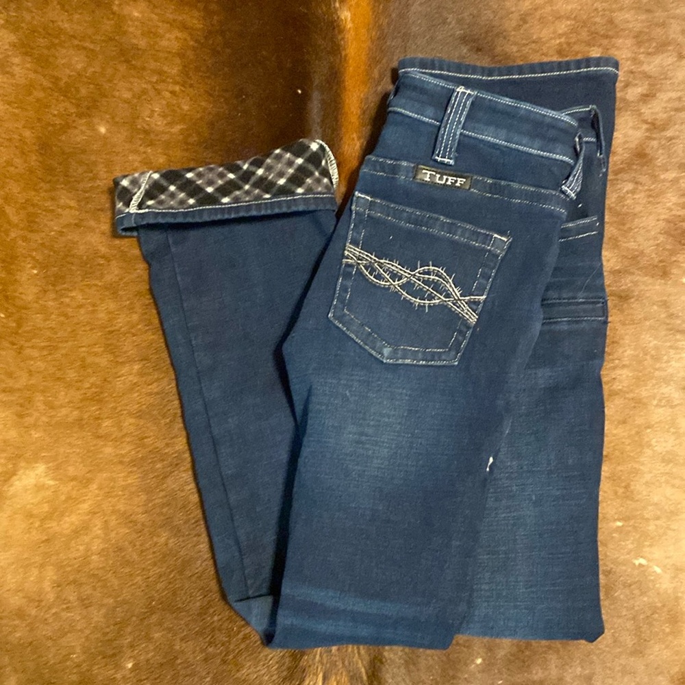 Cowgirl Tuff Fleece Lined Jeans